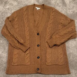 American Eagle Outfitters Tan Knit Sweater
